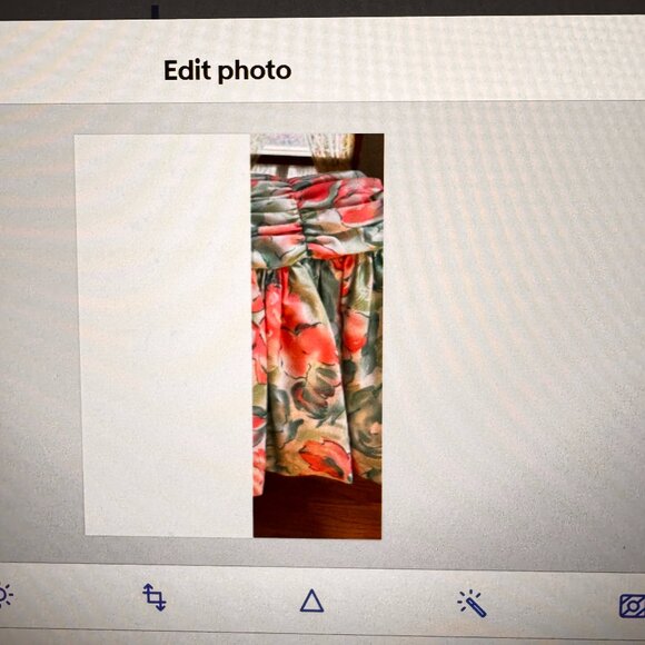 Victor Costa Women designer Dress SZ 12 Padded Wire Fit & Flare Over Shoulders - Picture 6 of 7